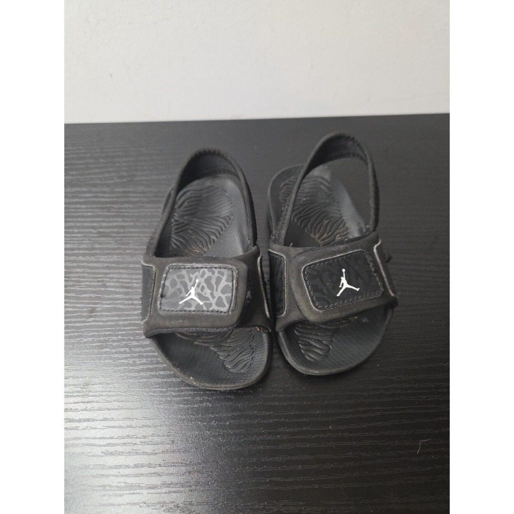 Jordan Hydro 2 Toddler Boys Black Slide Sandals 630761-011 Size 7C